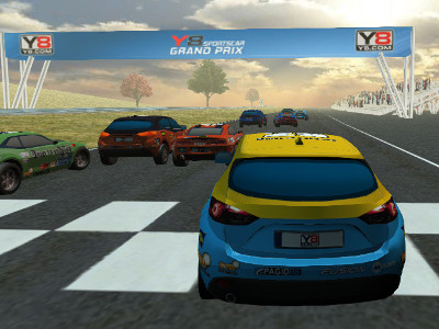 Y8 Sportscar Grand Prix Online Game Gameflare Com